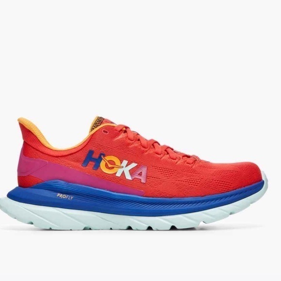 Hoka Other - ▶️ Hoka ◀️ Mach 4 Multi Color Red/ Orange Gold Blue Colorway